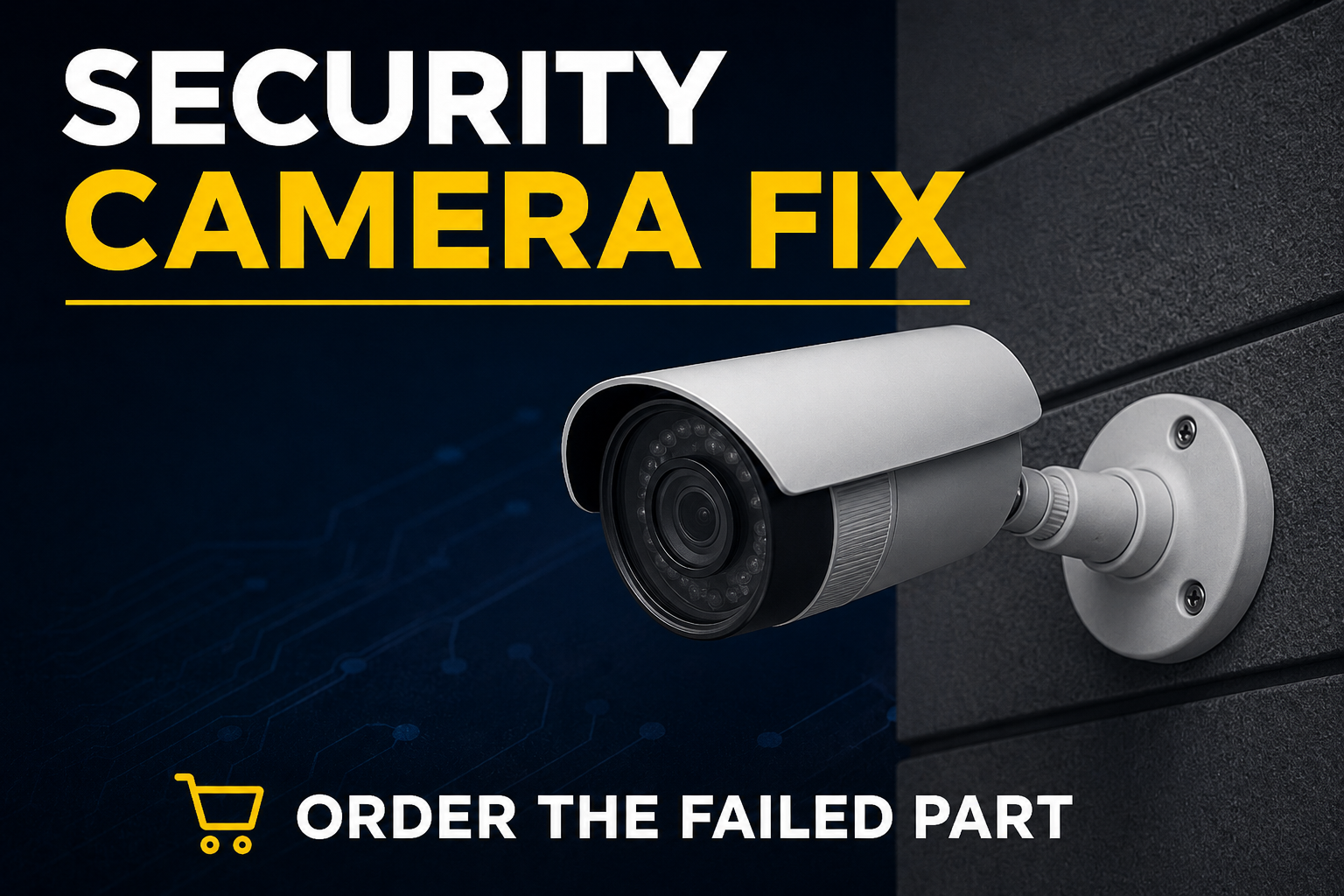 Security camera fix